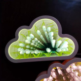 آینه بینهایت طرح ابر منتاژ شده