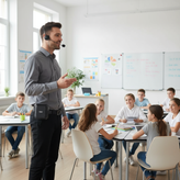 تقویت صدای معلم